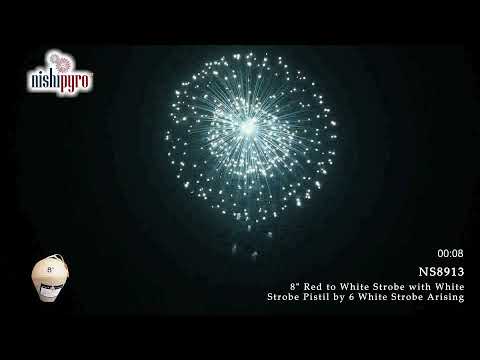 NS8913 - Red to Silver Strobe