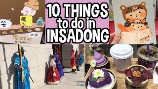 Thumbnail for Top 10 Things to Do in Insadong — Seoul Travel Guide