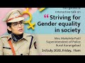 अभिन्न Striving For Gender Equality In Society Mrs Mokshada Patil SP