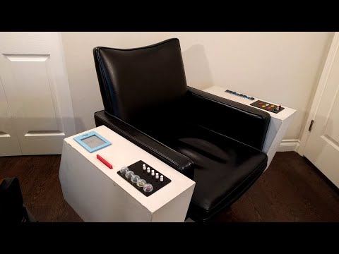 my Star Trek captain's chair