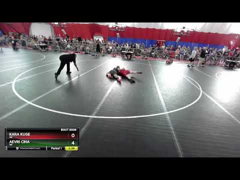 144 Lbs Round 1 - Kara Kuge, WI Vs Aevri Ciha, WI 92cb