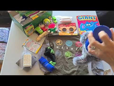 Elephant Grey & Green 2-4 Boy Shoebox for OCC