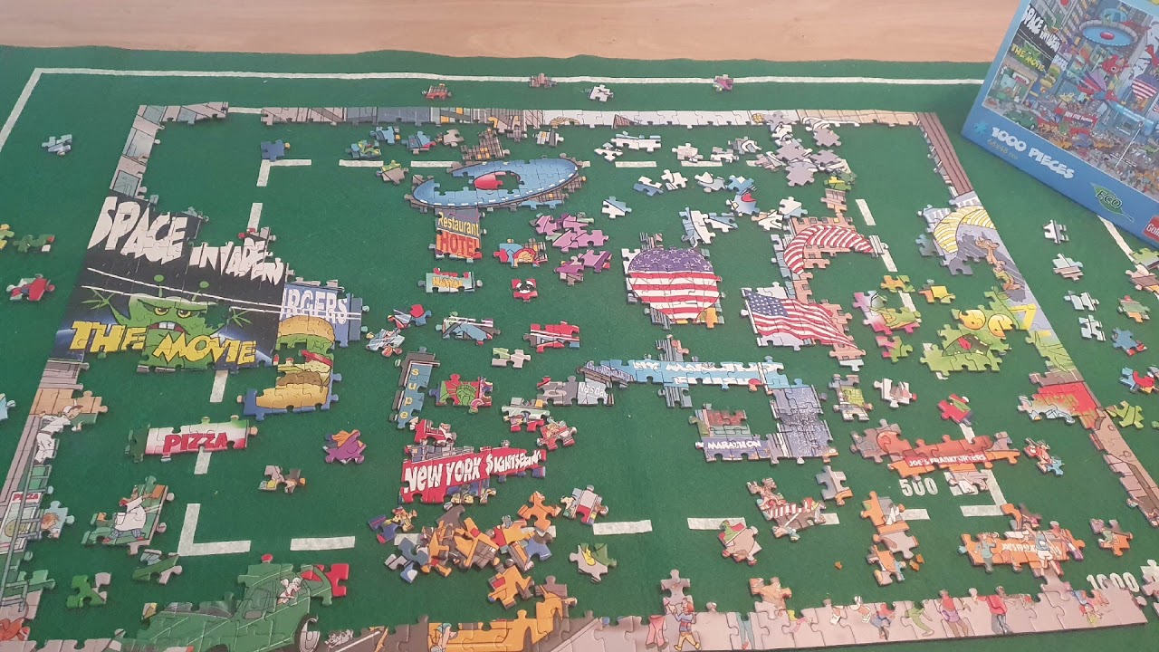 1000 stukjes puzzel