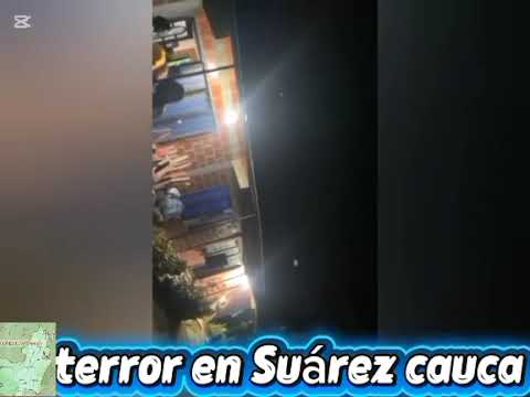 HOSTIGAMIENTO A LA FUERZA PÚBLICA EN SUÁREZ CAUCA 