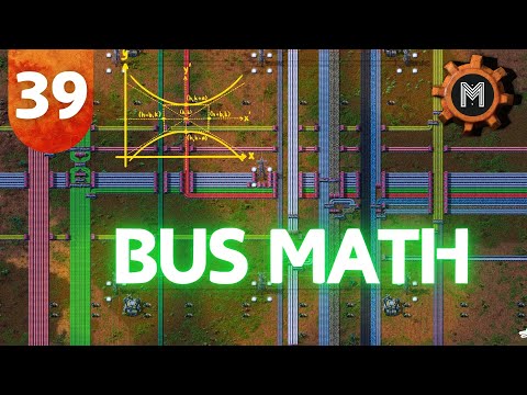 Main BUS Math & Planning Oil Processing | 39 | Factorio Space Age
