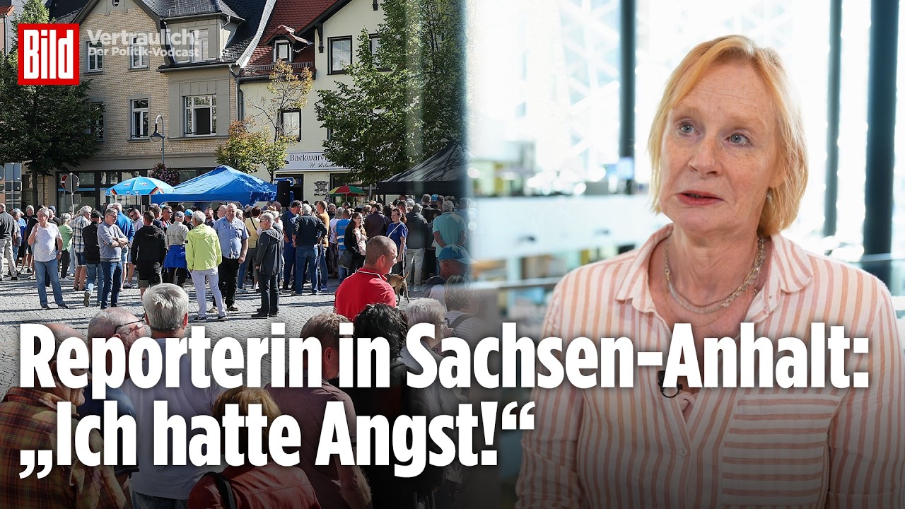 ANGST AUF DEM MARKTPLATZ: Reporterin erhebt schwere Vorwürfe nach AfD-Veranstaltung