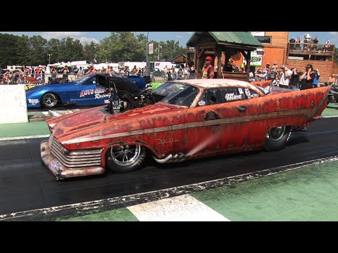 Outlaw Pro Mod Drag Racing - ORP Street Machine Shootout - Saturday Coverage