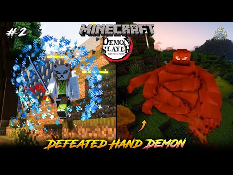 Maddy Telugu Gamer - DEFEATED HAND DEMON 😎 | Minecraft Demon Slayer | Ep: 2 | in Telugu | Maddy Telugu Gamer