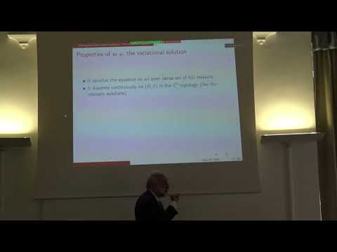 Prof. Claude Viterbo: "Symplectic metrics and stochastic Hamiltonian PDE"