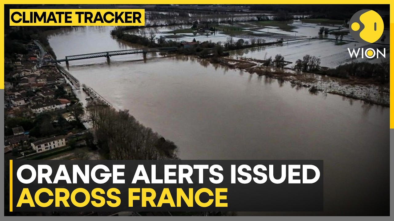 Storm Nils Puts 19 French Regions On Alert, France Braces For Violent Winds And Flooding | WION
