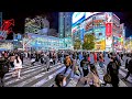 Tokyo Japan Shinjuku To Shibuya Night Walk 2025 4K HDR