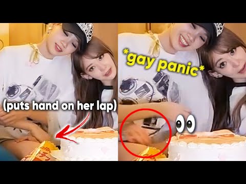 Sakura accidentally did this to Chaewon *almost 18+😂* | Chaewon's 24th bday LIVE