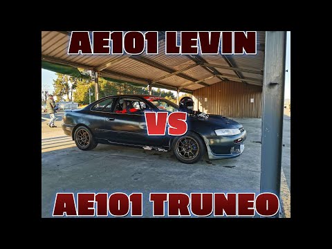 Digdady Racing ae101 levin vs ae101 trueno