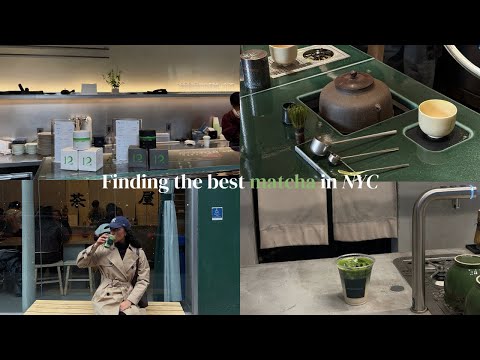 Finding the best Matcha in NYC