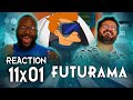 Futurama - 11x1 The Impossible Stream - Group Reaction