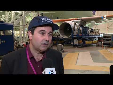 Toulouse : visite de la chaîne d'assemblage du Beluga XL