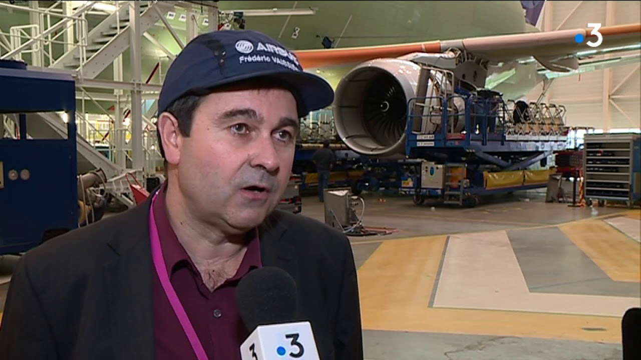 Toulouse : visite de la chaîne d'assemblage du Beluga XL