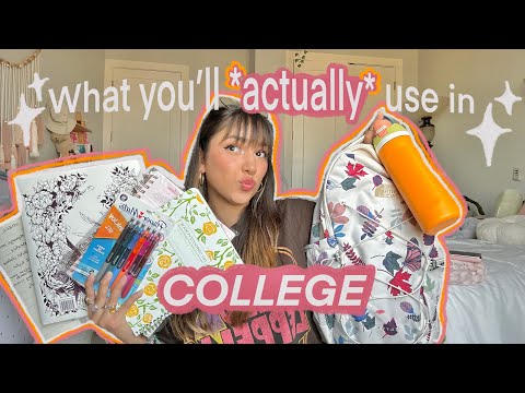 the ULTIMATE COLLEGE ESSENTIALS guide! ⭐️📔 (tech, accessories, stationery & more)