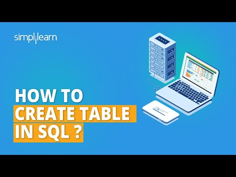 🔥Create Table Statement | Create Insert and Select in SQL | SQL Tutorial for Beginners | Simplilearn