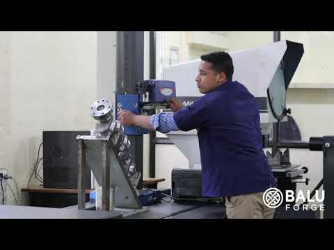 Центр контролю якості та процеси для колінчастого вала