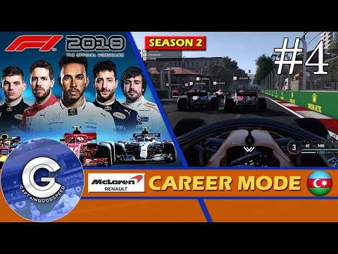 Let’s Play F1 2018 Career Mode S2 | McLaren Career #4 | EARLY PIT STOP!