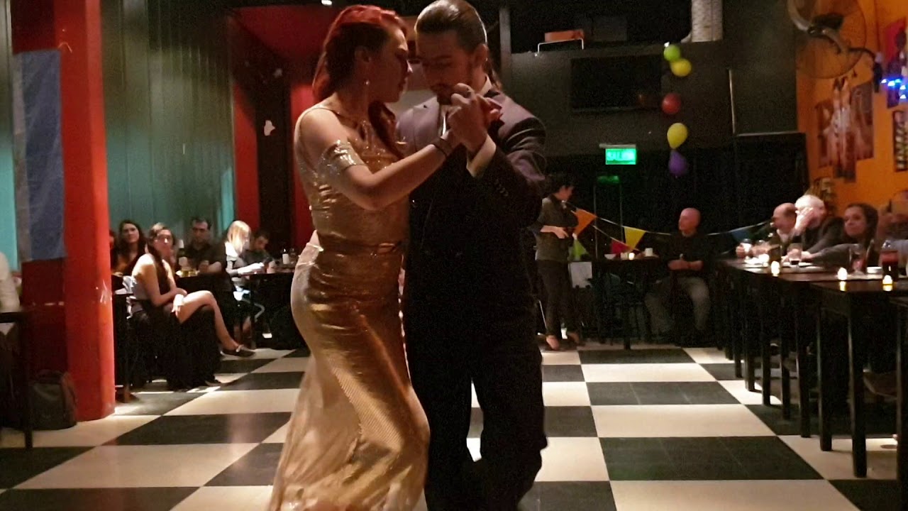 Karina Lilu & Artem Dovbush, Milonga La Yuyú, Buenos Aires, Argentina 2/3
