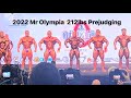Prejudging 2022 Mr Olympia 212
