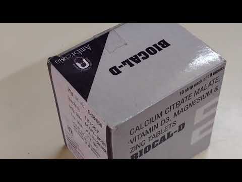 Calcium Citrate Malate Vitamin D3 Magnesium Zinc Tablet