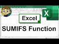 The Excel SUMIFS Function