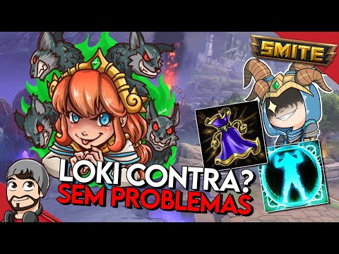 LOKI CONTRA? SEM PROBLEMAS! SCYLLA MID - Master Ranked Conquista - ⚡ Smite BR