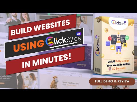 ClickSites.ai - Watch This Before You Buy | Bonuses | Review