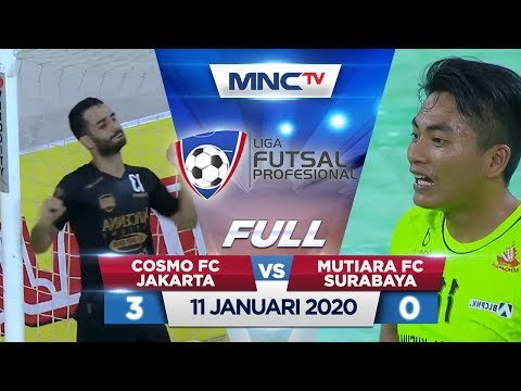 COSMO FC JAKARTA VS MUTIARA FC (FT: 3-0) - FULL Liga Futsal Profesional 2020