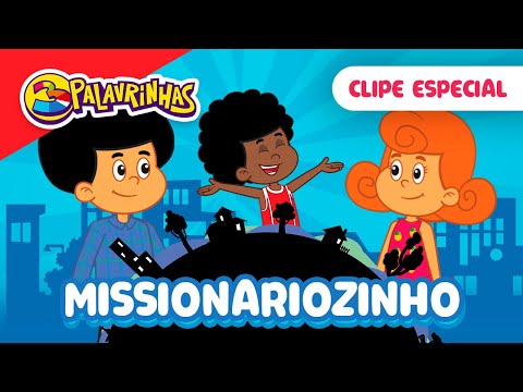 Missionariozinho Remake | 3 Palavrinhas | OFICIAL (Desenho Infantil)