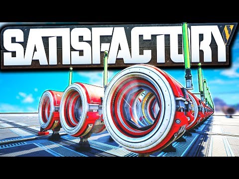 EPIC Cross Map Hyper Tube Launcher! - Satisfactory Early Access Gameplay Ep 20