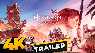 Horizon Forbidden West - New Threats Gameplay Trailer (4k)