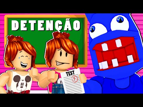 FUI MAL na PROVA e o BANGUELA APARECEU ! (Roblox Mo's Academy)