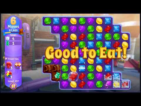 Willy Wonkas Sweet Adventure Level 237 - NO BOOSTERS 🍫 | SKILLGAMING ✔️