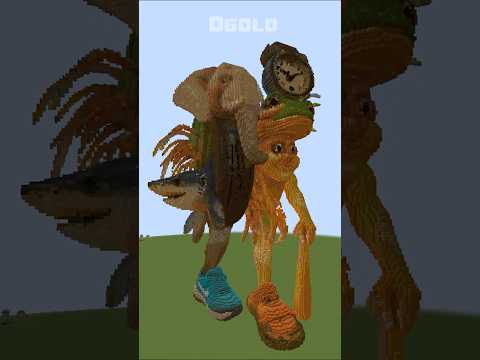 Minecraft Italian brainrot final boss 72 Build Timelapse | DGOLD #dgold