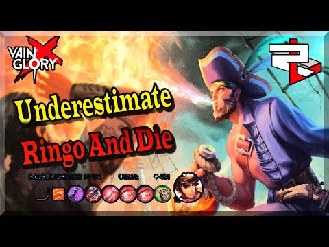 Ringo- This Guy Has Some Serious Late Game Damage!!! Vainglory 5v5