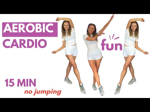 🔥 15 Min Aerobic Cardio Workout 🔥 For WEIGHT LOSS 🔥 No Jumping & All Standing