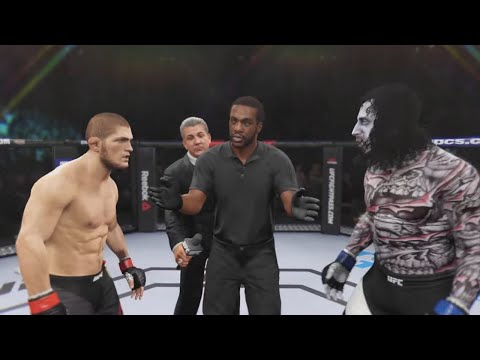 Khabib vs. Scary Nun - EA Sports UFC 2 - Eagle Fights 🦅