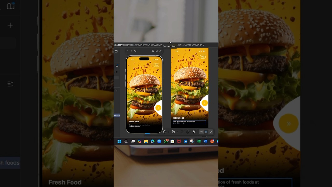 Design a beautiful onboarding screen with me in Figma