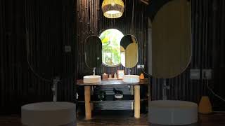 Download lagu Inside a famous luxury bamboo house in Ubud, Bali 🌴 #shorts #ubud #bamboohouse #architecture mp3
