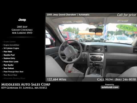 Used 2005 Jeep Grand Cherokee | Middlesex Auto Sales Corp, Lowell, MA - SOLD