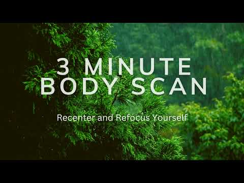 3 Minute Body Scan