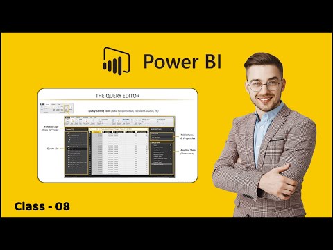 3.2 The Power BI Query Editor (aka Power Query) | Connecting & Shaping Data | Learn Power BI 2022