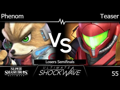USW 55 - Phenom (Fox) vs Teaser (Samus) Losers Semifinals - SSBU