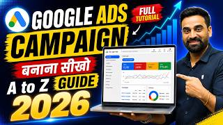 How To Create Google Ads Campaign | Full Tutorial For Beginners