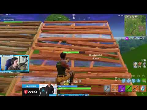 Shroud Plays Fortnite | Solo Win (2/13/18)