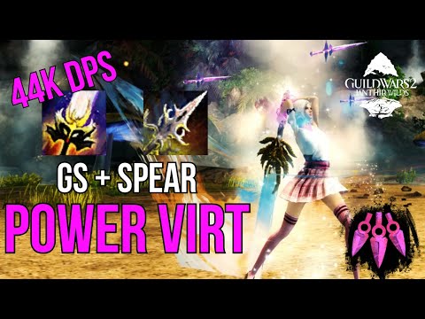 Greatsword Spear Power Virtuoso Is OP in GW2 PvE! - Build Guide